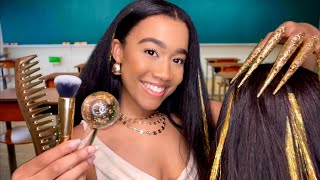 ASMR The Girl Behind You In Class Is Obsessed W The Color Gold ✨ Personal Attention ASMR [upl. by Alphard]