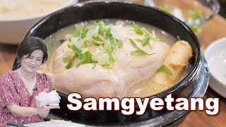 Ginseng Chicken Soup Samgyetang 삼계탕 [upl. by Norb]