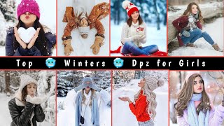 Winter dpz for girls  Cute Winter Dpz for WhatsApp  Unique amp Stylish Dpz for Girls  Winter Dpz [upl. by Afaw]