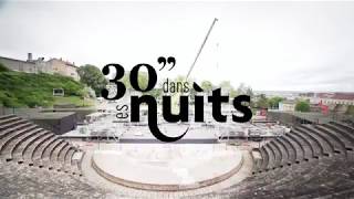 Montage de la scène des Nuits de Fourvière  30 dans les Nuits [upl. by Fronnia]