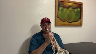 TMEA AllState Texas Band 2025 Trumpet Etude 1 Practice Video [upl. by Glanville62]