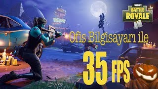 600 TLlik hp 6200 Ofis Bilgisayarı ile FORTNITE Oynanır mı [upl. by Charleen922]