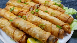 Easy snack chicken borek recipe [upl. by Aima]