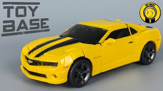 Chevy Camaro Bumblebee Transformers Masterpiece Movie series MPM3 Bumblebee muscle car robot [upl. by Tarsuss86]