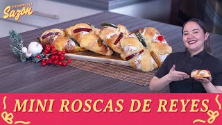 Mini roscas de reyes  Cocina Delirante [upl. by Cathlene639]