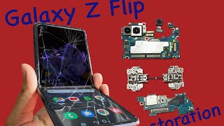 Restoration SAMSUNG Galaxy Z FlipASMR Videos [upl. by Airotna]