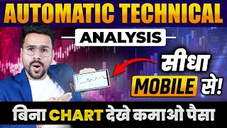 Technical Analysis In Hindi without using Chart Pattern  Best Trading App [upl. by Bluh872]