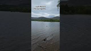 Loch Morlich in the Cairngorm Mountains Scotland [upl. by Katha440]