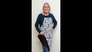 How to Sew a Reversible Double Sided Apron [upl. by Modeste]