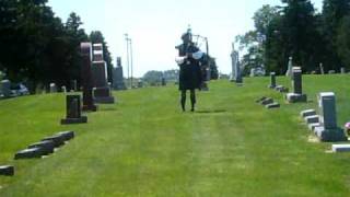 Irish Bagpipes at Funeral song 1 [upl. by Trebornhoj555]