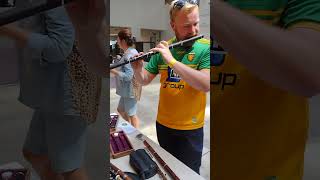 Oisín McCann testing traditional Irish Wooden Flute by Aaron OHagan [upl. by Kimbell]