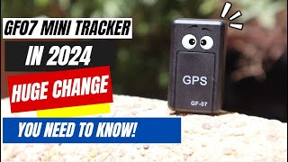 GF07 Mini Tracker 2024 Review and Test  Major Change You NEED to Know [upl. by Mixie]