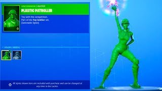 Fortnite NEW Toy Story Soldier SKINS Item Shop Showcase Fortnite Battle Royale [upl. by Champ79]