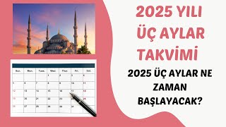 2025 Yılı Üç Aylar Takvimi [upl. by Frederich874]