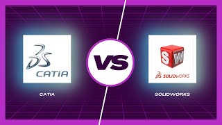 CATIA vs Solidworks [upl. by Stoeber]