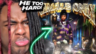 HE JUST SPAZZED BabyChiefDoit  ANIMALS ONLY MIXTAPE REACTION [upl. by Possing]