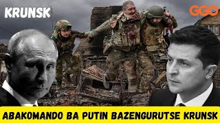 KOMMANDOS BA PUTIN BAMANUKIYE MU MITAKA BAGOTA KURSKINGABO ZA UKRAINE ZISHWEIMINSI YINJYANAMUNTU [upl. by Yaja]