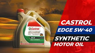 Castrol Edge 5W40 Synthetic Motor Oil Review in 2023 [upl. by Irving]