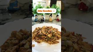 Atta Noodles 🍜 attanoodles healthy noodles ytshorts [upl. by Adar554]