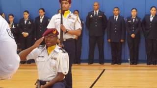 Jrotc Drill Competition 2016 NYC Aviation high school  at John Bowne High School [upl. by Roderich]