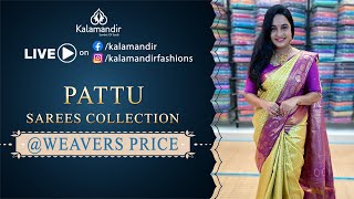 Pattu Sarees  Weavers Price  WhatsApp Number 9852 9852 99  Kalamandir LIVE [upl. by Malvia]