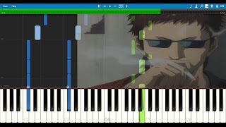 Madao  Gintama OST Synthesia Piano Tutorial [upl. by Anaxor]