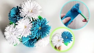 Paper flowerseasily and quickly with your own hands👐🌸made of colored paper DIY💁‍♀️NEW VIDEO BELOW👇 [upl. by Nuahsyar71]