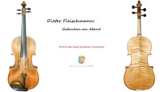 Fleischmann Dieter Gedanken [upl. by Ariahaj]