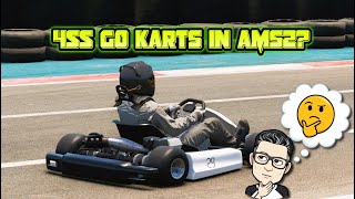 AMS2 GO KARTS BROCK V THE BOTS 120 ai MED AGGRO [upl. by Yseulte]