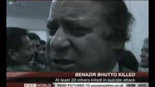 Nawaz Sharif On Benazir Bhuttos Death [upl. by Shoifet]