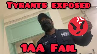 My first Tyrant  1St amendment audit Fail  NY DCAS [upl. by Nisa]