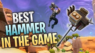 FORTNITE  Level 130 Sunbeam Lead Sled Hammer Gameplay Best Hammer Melee Weapon In Save The World [upl. by Emmey587]