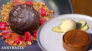 Best Dessert Ideas For International Chocolate Day  MasterChef Australia  MasterChef World [upl. by Landis]