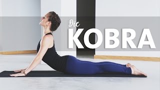 Die Kobra  Yoga Asana lernen für Anfänger  Bhujangasana [upl. by Filmer]