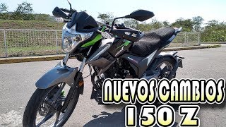 Italika 150Z 2019  NUEVOS Cambios modificaciones 🏍 [upl. by Champagne]