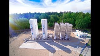 Stacja LNG  CRYOGAS MampT POLAND  Największa w Polsce stacja LNG [upl. by Suravat781]