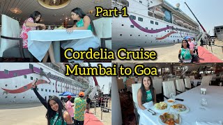 Cordelia Cruise Mumbai to Goa  Payal Panchal Vlog  Cordelia Cruise  Mumbai to Goa [upl. by Earaj]