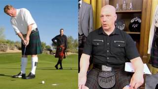 Can you golf in a kilt [upl. by Aslehc]