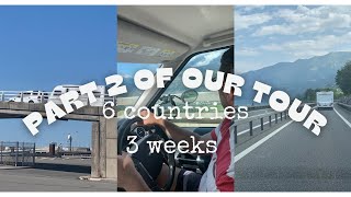 SHOCKING AND NERVE WRACKING JOURNEY TO ITALY Part 2 of our European tour [upl. by Nauqes670]