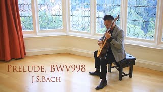 BWV 998  JS Bach  Classical Guitar [upl. by Selda]