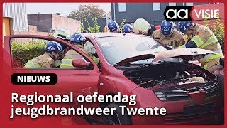 Regionaal oefendag jeugdbrandweer Twente [upl. by Grote]