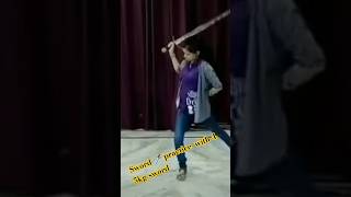 Bezubaan kab se Dance practice with sword  Kar ja re ya marja re tu  Bollywood song trending [upl. by Atiuqin]