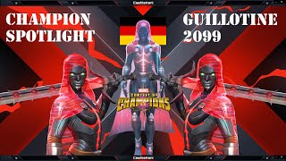 MCOC Champion Spotlight Guillotine 2099 Deutsch 1440p [upl. by Resa]