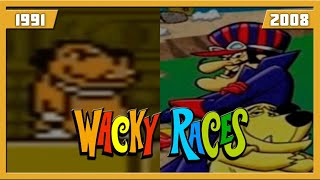 EVOLUTION OF WACKY RACES GAMES 19912008 [upl. by Sou]