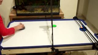 Air Hockey Robot Project a 3D printer hack by JJROBOTS [upl. by Olive]