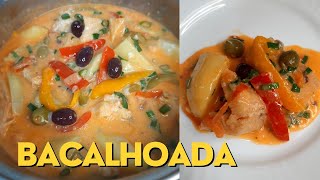 BACALHOADA COM BATATA DELICIOSA [upl. by Yerak]