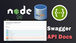 Node ExpressJS MySQL  Automatically Generating Swagger API Docs [upl. by French]