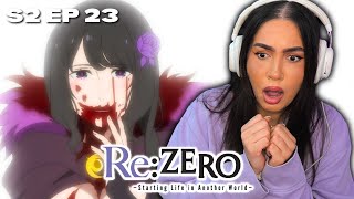 BATTLE FOR THE AGES  ReZERO Season 2 Episode 23 REACTION [upl. by Mot]