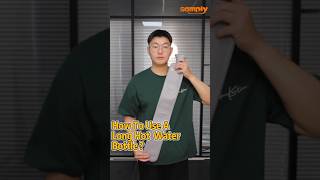 How to use a long hot water bottle howtouse longhotwaterbottle hotwaterbottle [upl. by Enttirb]