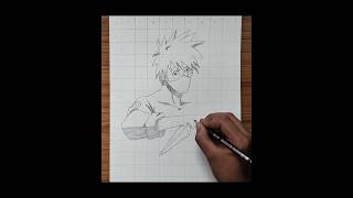 Kakashi drawing🔥😱kakashi narutoeditzdrawingartviraltrendingshorts anime 1m shorts [upl. by Jorie]